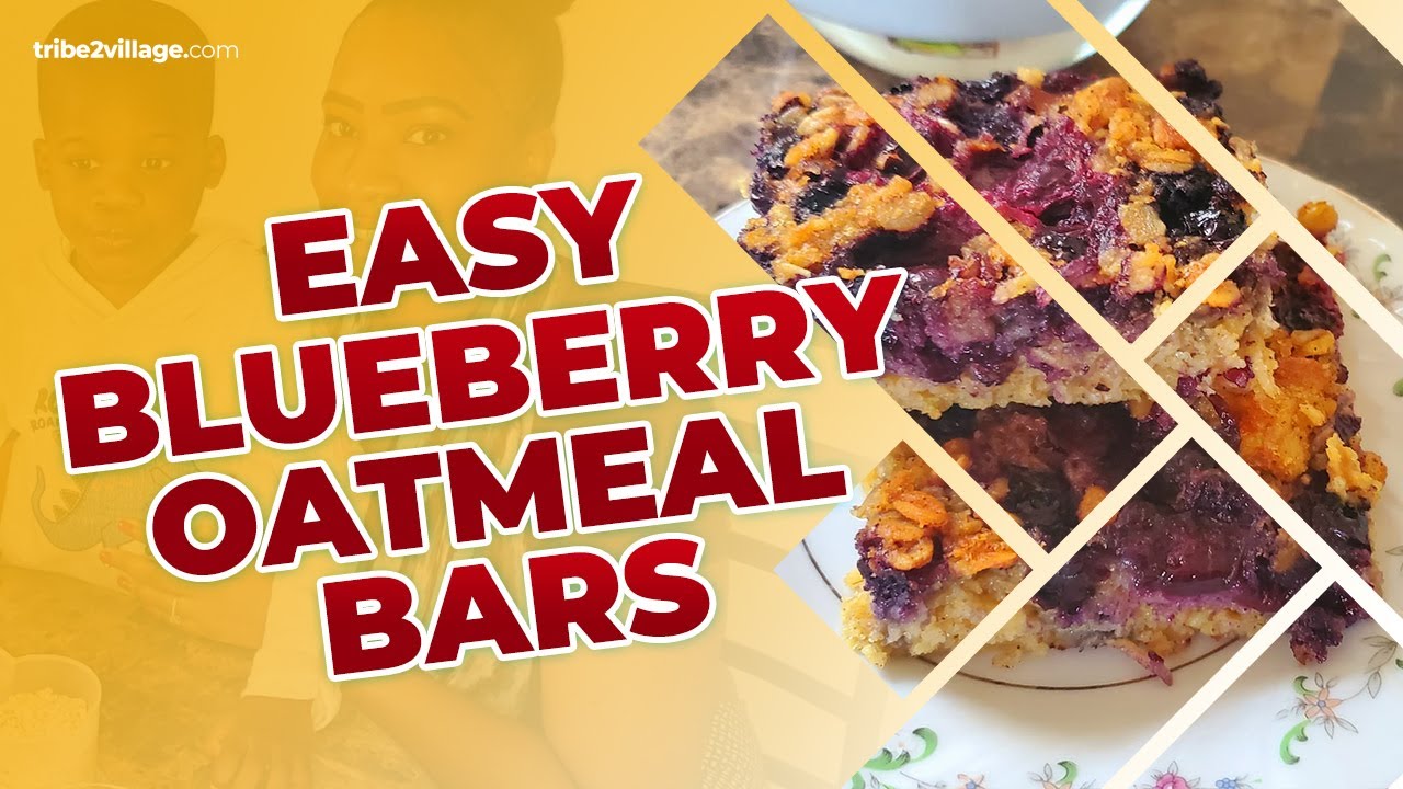 Easy Blueberry Oatmeal Bars | Breakfast Protein | Cooking With Mommy ...