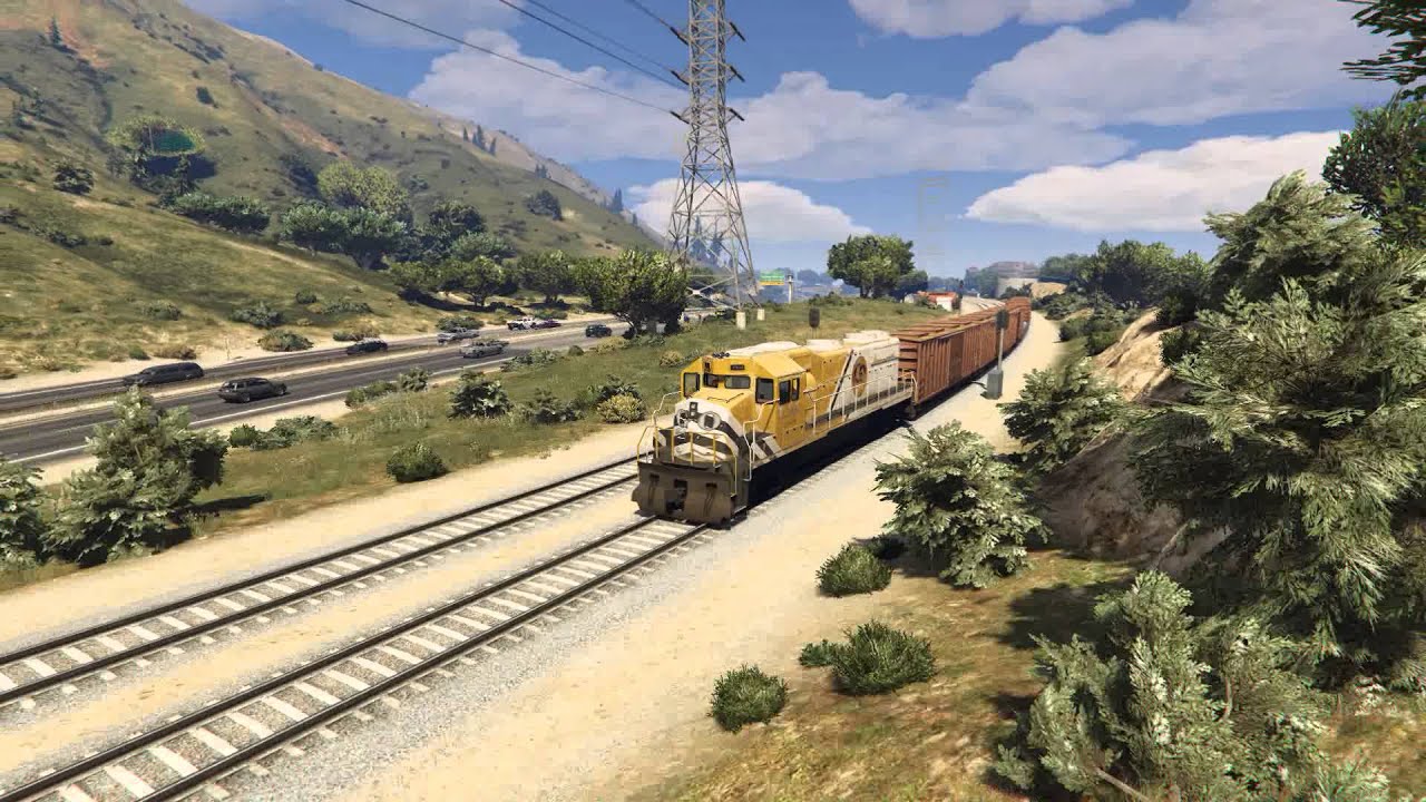 GTA Train Derailment - YouTube