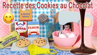 Jeu d’Imitation Recette des Cookies au Chocolat Facile Ustensiles Ingrédients screenshot 4