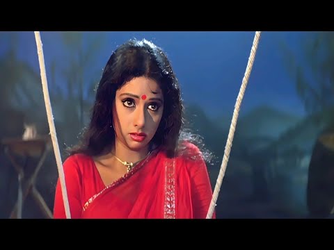  Beautiful  Sridevi in Red Saree  MegaBollywood  Quiz 51