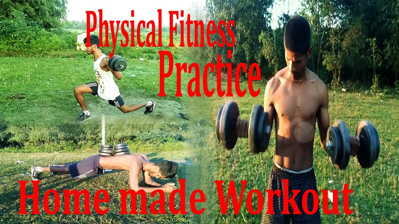 How To Do A Home Made Army Physical Fitness Workout YouTube