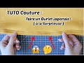 TUTO Couture : Faire un ourlet japonais ! ( à la surjeteuse )