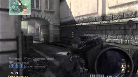 MW3: awesome streak in FFA-Barrett .50 Cal