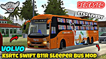Download Ksrtc Swift Volvo B11r Sleeper Bus Mod For Bus Simulator Indonesia