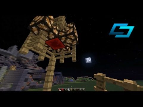 Minecraft Automatic Street Lamp Lighting System - Daylight Sensor
