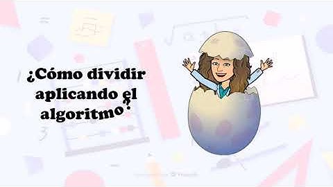 Como dividir aplicando el algoritmo.