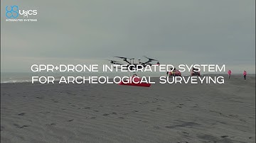 GPR + Drone + UgCS Integrated System for Archaeological Surveying