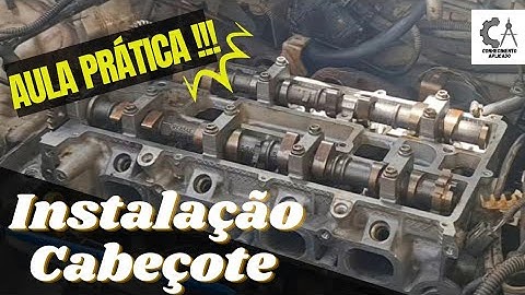 Como Instalar um Cabeçote de Motor - Aula Prática de Mecânica 1