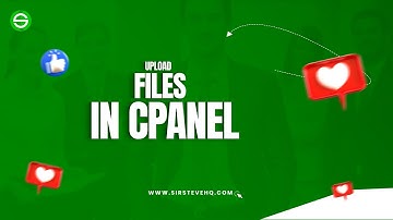 How to upload files via the cPanel File Manager with SirsteveHQ