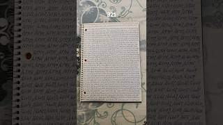 Page 321 of Counting & Writing Challenge #art #numbers #discipline #challenge #writing #writer