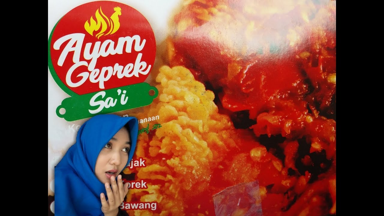 Ayam Geprek Sa I Sambelnya Youtube