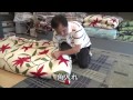 敷布団の作り方 の動画、YouTube動画。