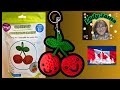 Crochet DIY Key Ring Kit Cherry Intermediate Walmart Canada Review 