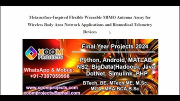 Metasurface Inspired Flexible Wearable MIMO Antenna Array for Wireless Body Area Network Application