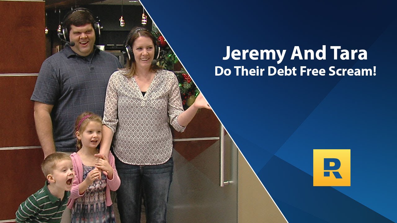 Jeremy And Tara Do Their Debt Free Scream!