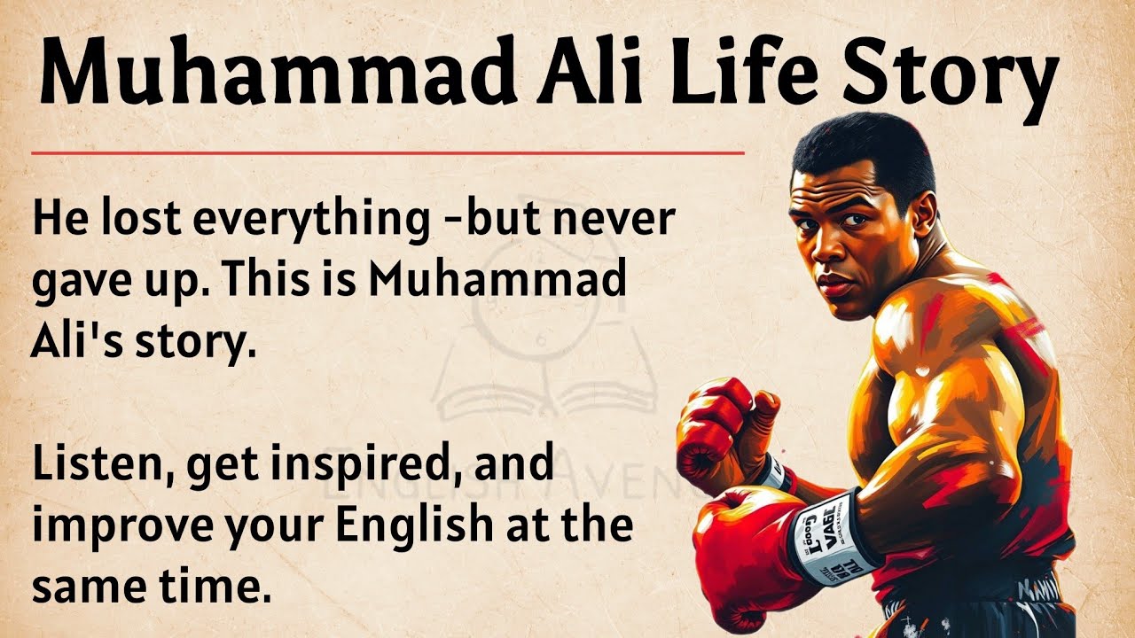 Muhammad Ali Life Story || Learn English Through Story Level 2 🔥 || Improve Your English Fluency ✅️
