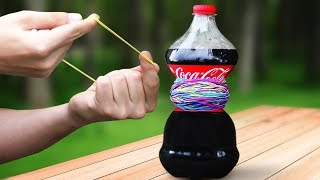 ЭКСПЕРИМЕНТ КОКА-КОЛА ПРОТИВ 10000 РЕЗИНОК ЭКСПЕРИМЕНТ КОКА-КОЛА ПРОТИВ 10000 РЕЗИНОК
