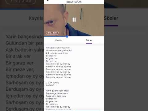 İçmeden oy oy karaoke