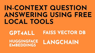 Sematic - use GPT4ALL, FAISS & HuggingFace Embeddings for local context-enhanced question answering
