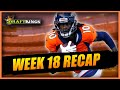 DRAFTKINGS NFL DFS Week 18 Fantasy Football Recap