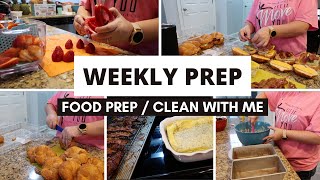 WEEKLY PREP | FOOD PREP WITH ME | MOM MOTIVATION