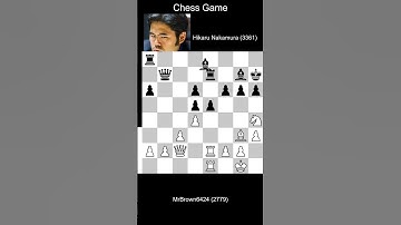 Hikaru Nakamura #chess #chesscom #chessgrandmaster #ytshorts