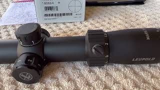 Leupold MK3HD 1.5-4x-20 P5 30mm FireDot TMR Table Top Observations!