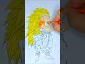 Coloring Dragon Ball Z Gotenks