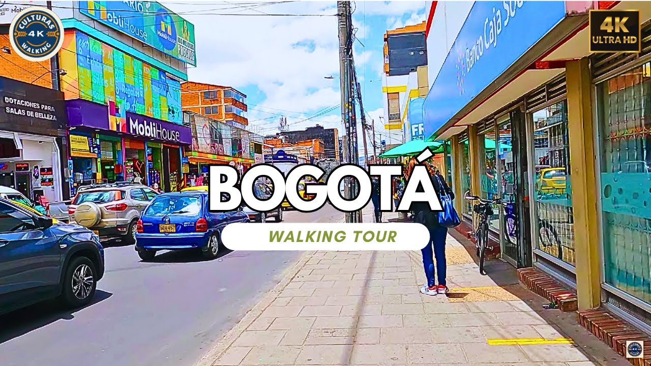 POV Walking Tour [ Barrio Ricaurte ] BOGOTÁ/COLOMBIA Culturas 4K