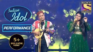 Video thumbnail of ""Tujhe Dekha To" पे समां बाँध दिया Pawandeep & Arunita ने | Indian Idol Season 12"