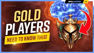 The MUSTLEARN Lessons From a CHALLENGER in GOLD ELO!