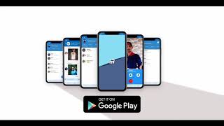 IndiMessenger - India's Messenger app and free video calling. Promo Video screenshot 1