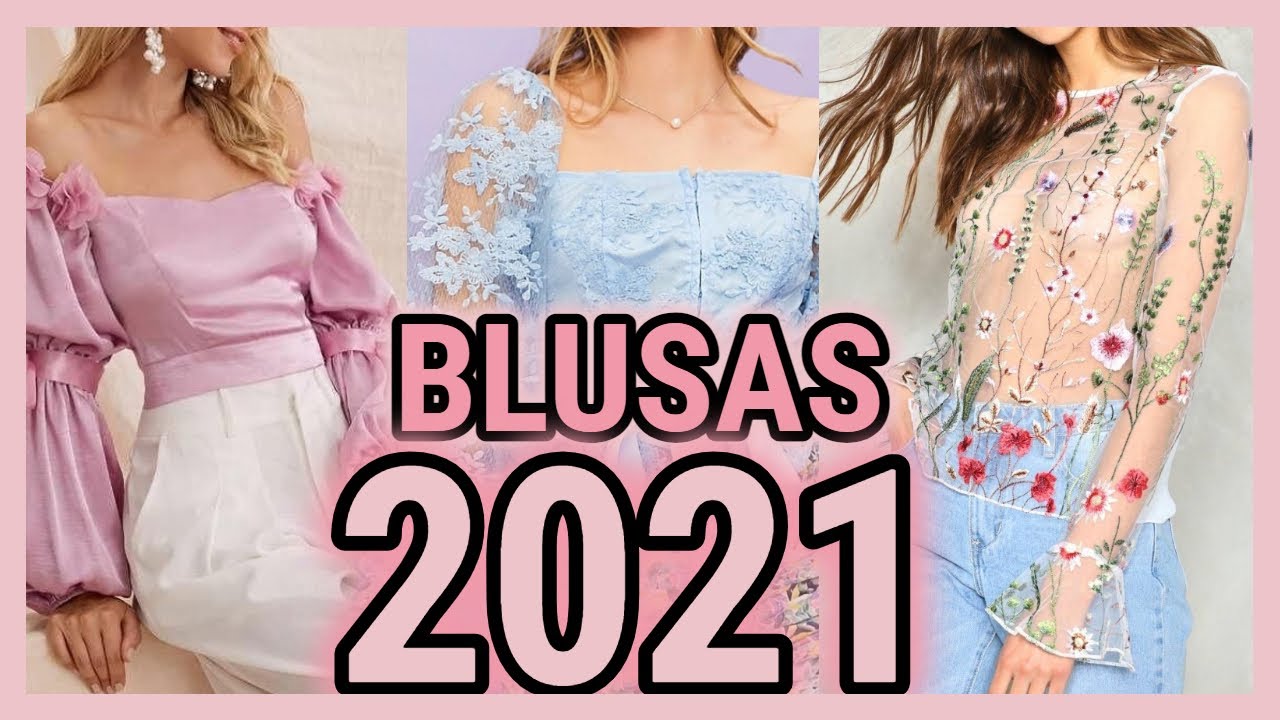 BLUSAS DE MODA 2021 / nuevas TENDENCIAS blusas de moda 2021 /BLUSAS ELEGANTES  FINAS y SOFISTICADAS