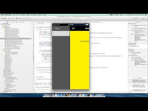 AMSlideMenu - iOS