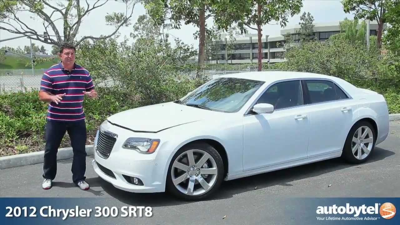 2012 Chrysler 300 Srt8 Test Drive Luxury Muscle Car Video Review