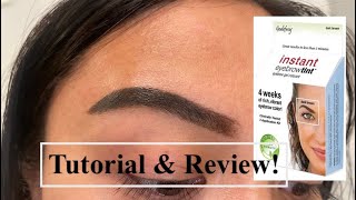 Godefroy Instant Brow Tint Kit | Tutorial & Review