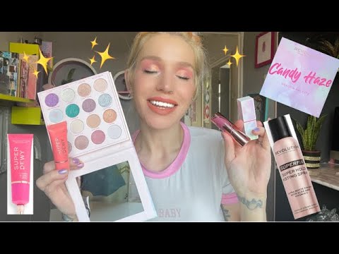 GRWM Testing out Makeup Revolution's BRAND NEW RELEASES (Picked out by my Husband!)