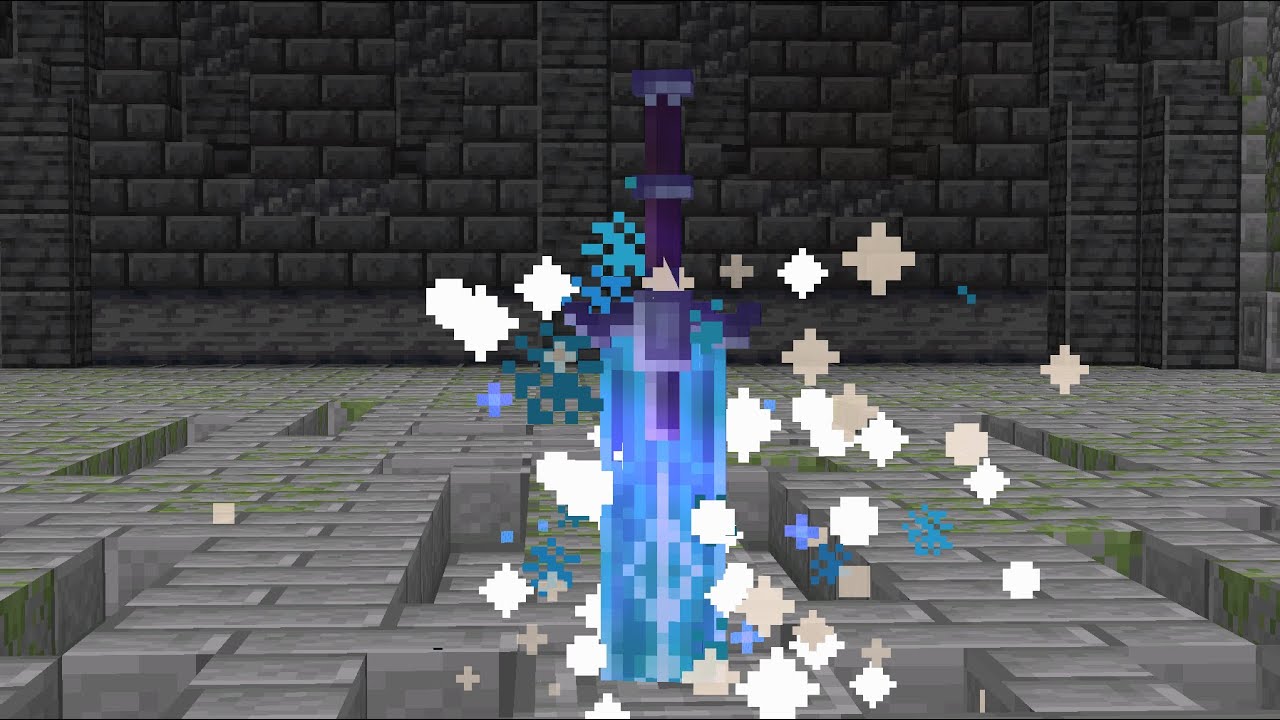 Minecraft Custom Sword Datapack】Magic Living Sword 4.0-Moonblade Minecraft  Data Pack