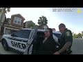 Body Cam Footage: Police Confront Woman at Home After Mercedes Crashes Into Multiple Vehicles