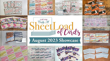 SheetLoad Showcase | August 2023 Collaboration Team Cards #SLCTAug2023