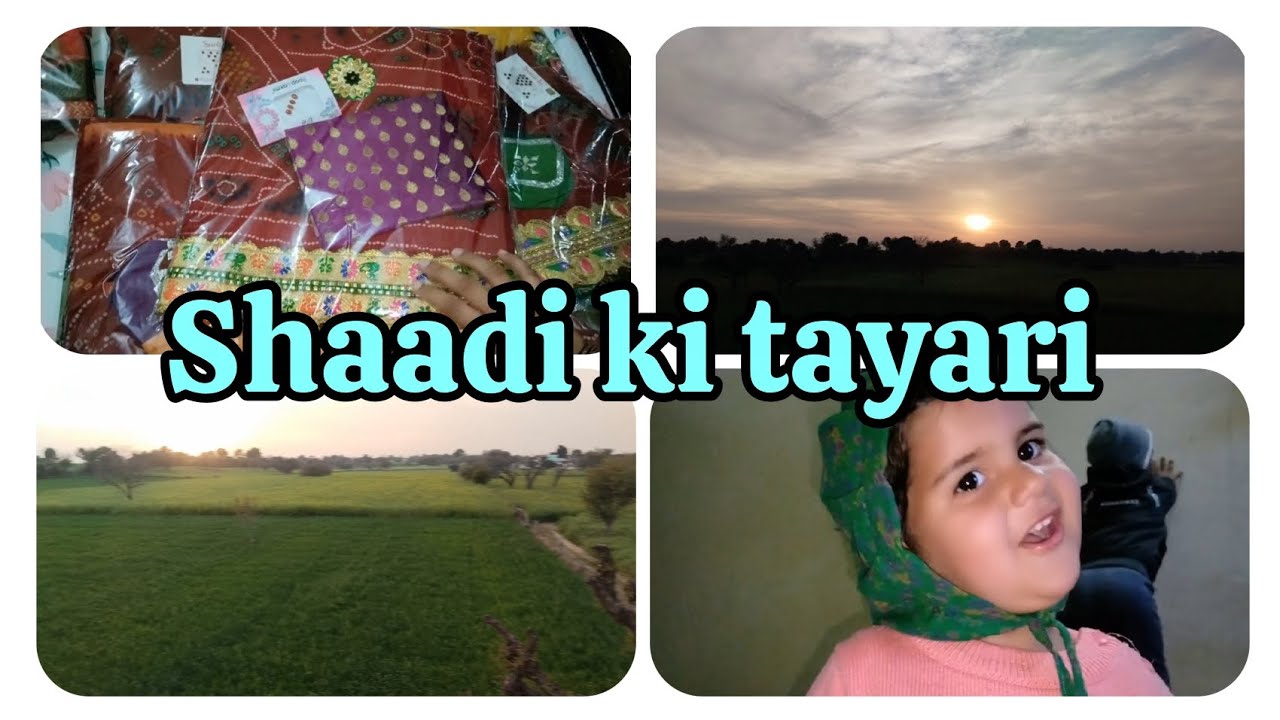 Shaadi ki tayari suru kr di h 🎉🤗✨🎁