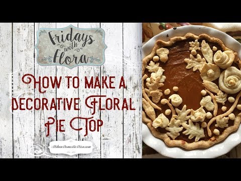 Video: Decorating Homemade Yeast Dough Pie