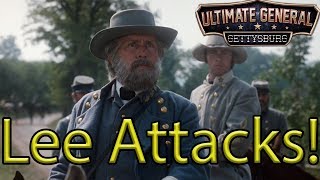 Ultimate General Gettysburg - Lee Attacks! (Day One)