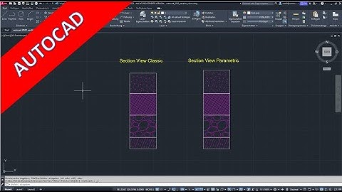 2D Dynamic Section-View classic - Autocad 2023 Training - 2D Basics