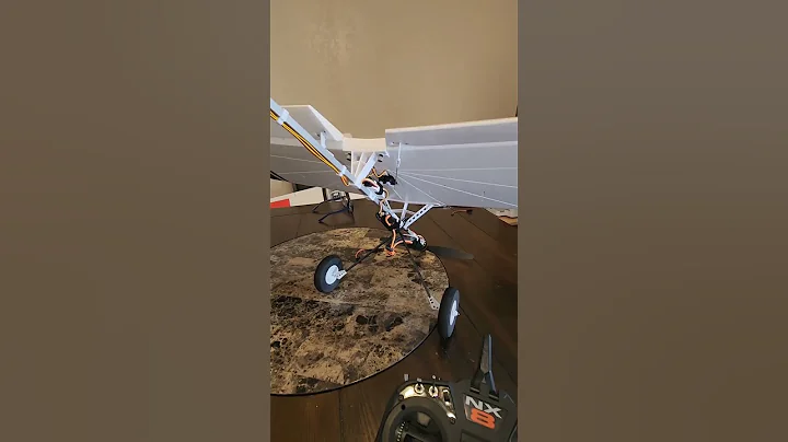 New E-flite Slow Ultra Stick 1.2m with dual aileron servo setup and flaps #shorts