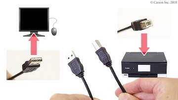 Connecting the printer and a computer via USB (macOS) (TS8200 series)