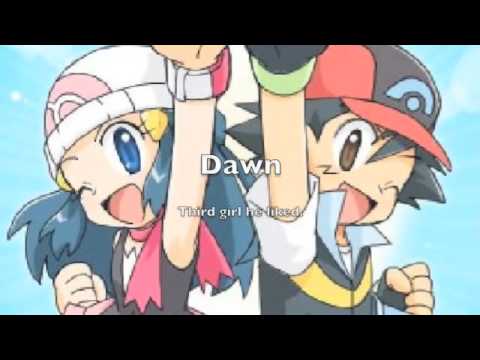 dawn, may, latias, cresselia, may, and 1 more (pokemon and 1 more) drawn by  miyama-san