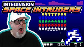 Space Intruders High Score Run  Intellivision Homebrew submission For Mikes Gaming Gala