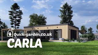 Wooden prefab house CARLA, 66 m² - Prefab homes
