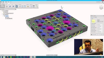 Gaming Throne & Fusion 360 | 2.5 Axis Machining – Drill Operation Introduction